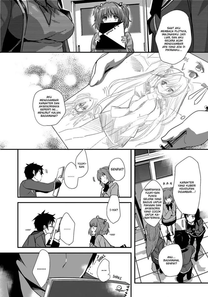 Halaman 7 — Shoujo-tachi wa Kouya wo Mezasu: Yukidoke no Oto Chapter 6