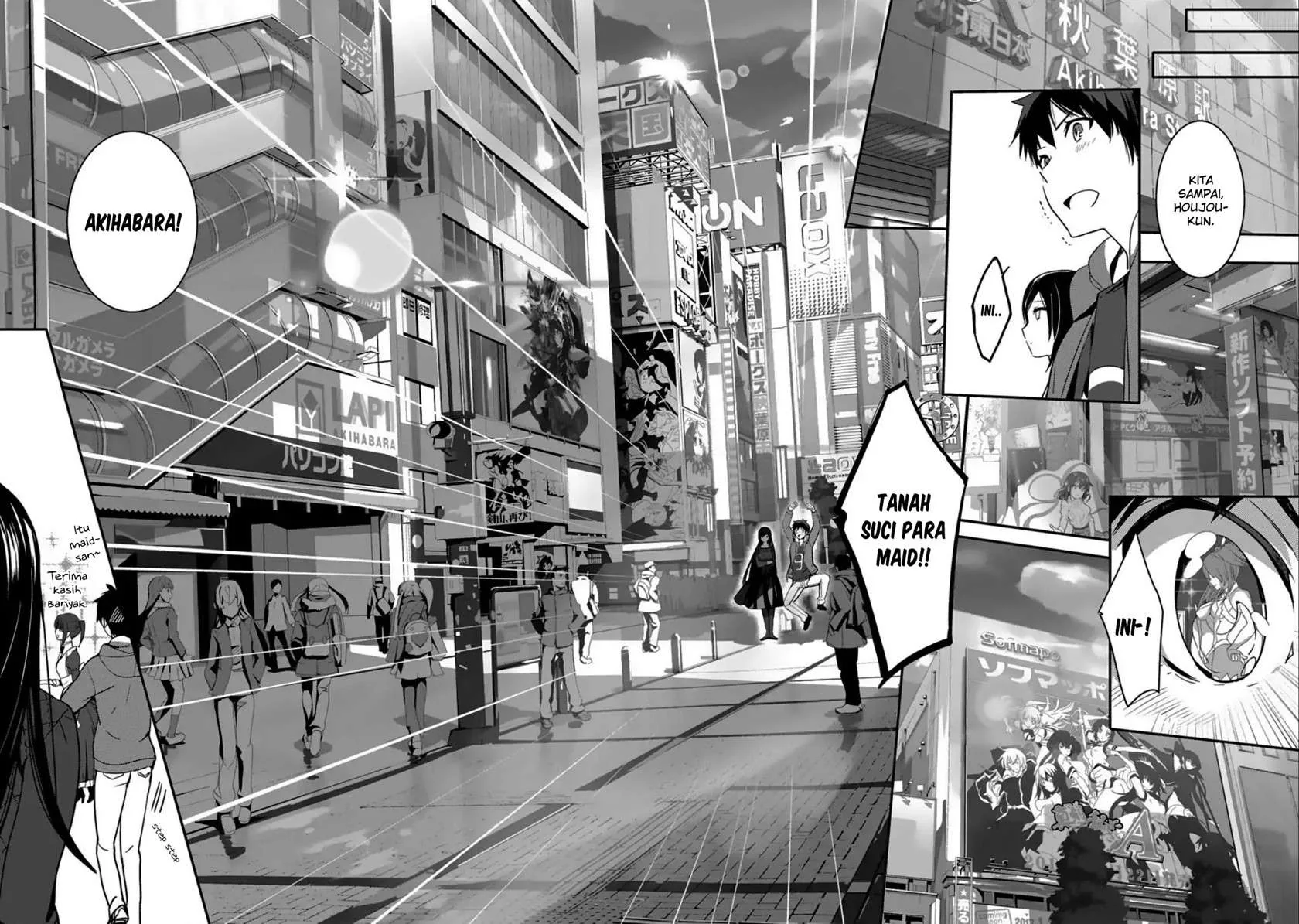 Halaman 9 — Shoujo-tachi wa Kouya wo Mezasu: Yukidoke no Oto Chapter 6