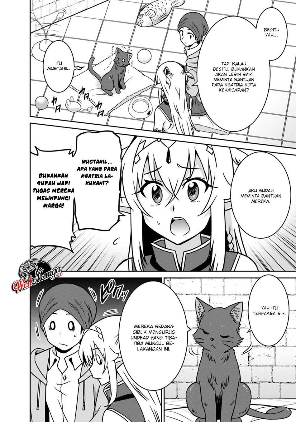 Halaman 12 — Saikyou no Shuzoku ga Ningen Datta Ken Chapter 36