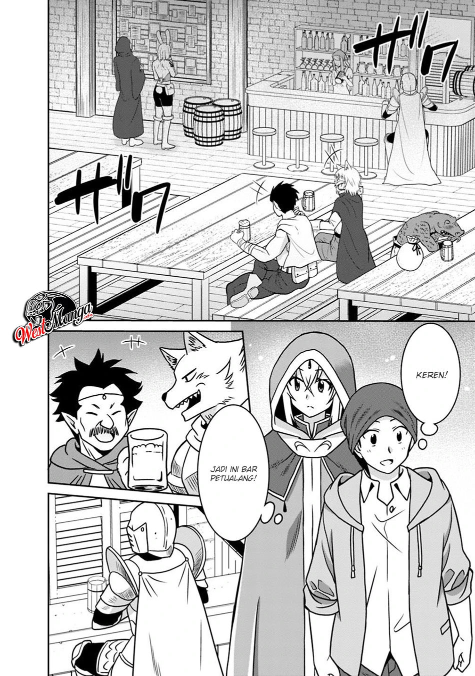 Halaman 16 — Saikyou no Shuzoku ga Ningen Datta Ken Chapter 36