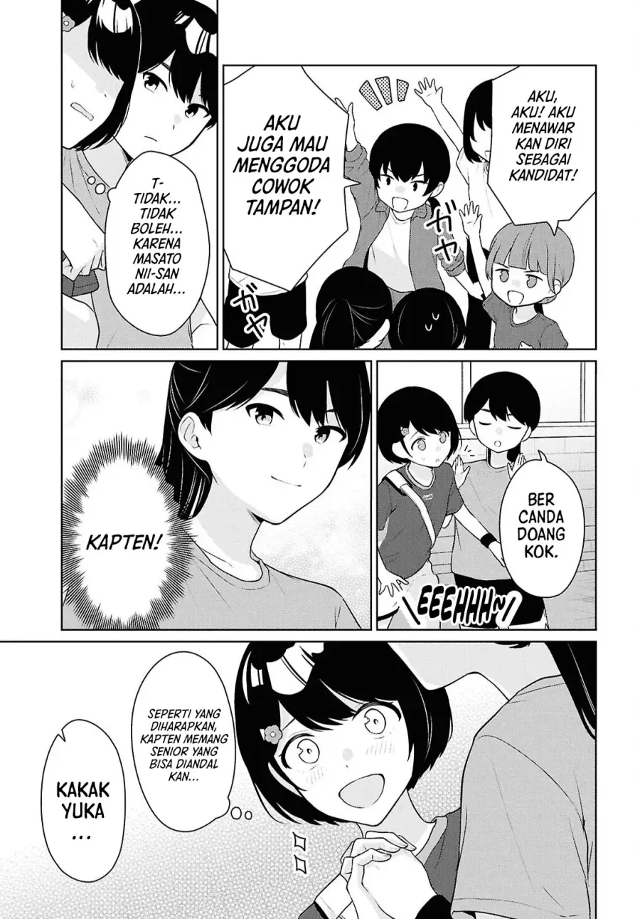 Halaman 10 — Danjo Hi 1:5 no Sekai demo Futsuu ni Ikirareru to Omotta? Gekiomo Kanjou na Kanojo-tachi ga Mujikaku Danshi ni Hanrou saretara Chapter 18