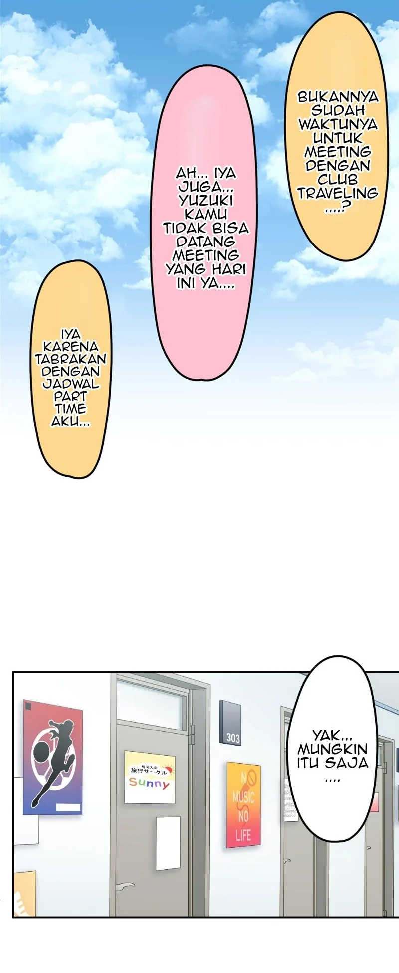 Halaman 21 — Waka-chan Is Flirty Again Chapter 155