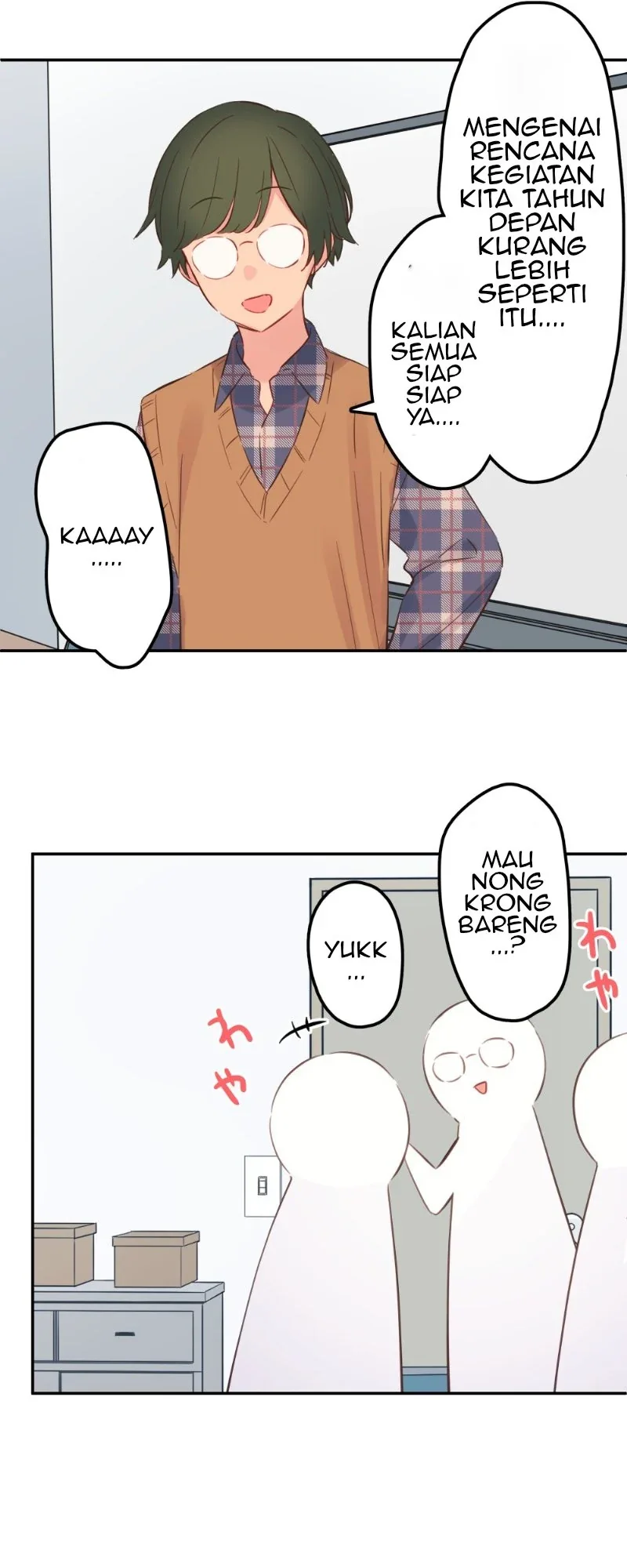 Halaman 22 — Waka-chan Is Flirty Again Chapter 155