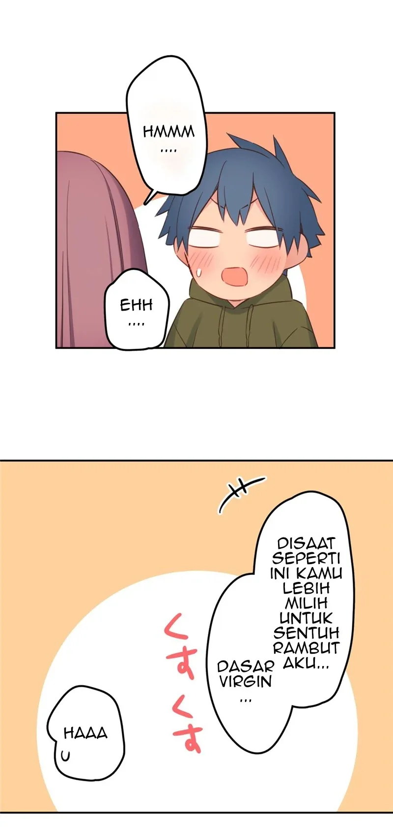 Halaman 35 — Waka-chan Is Flirty Again Chapter 155