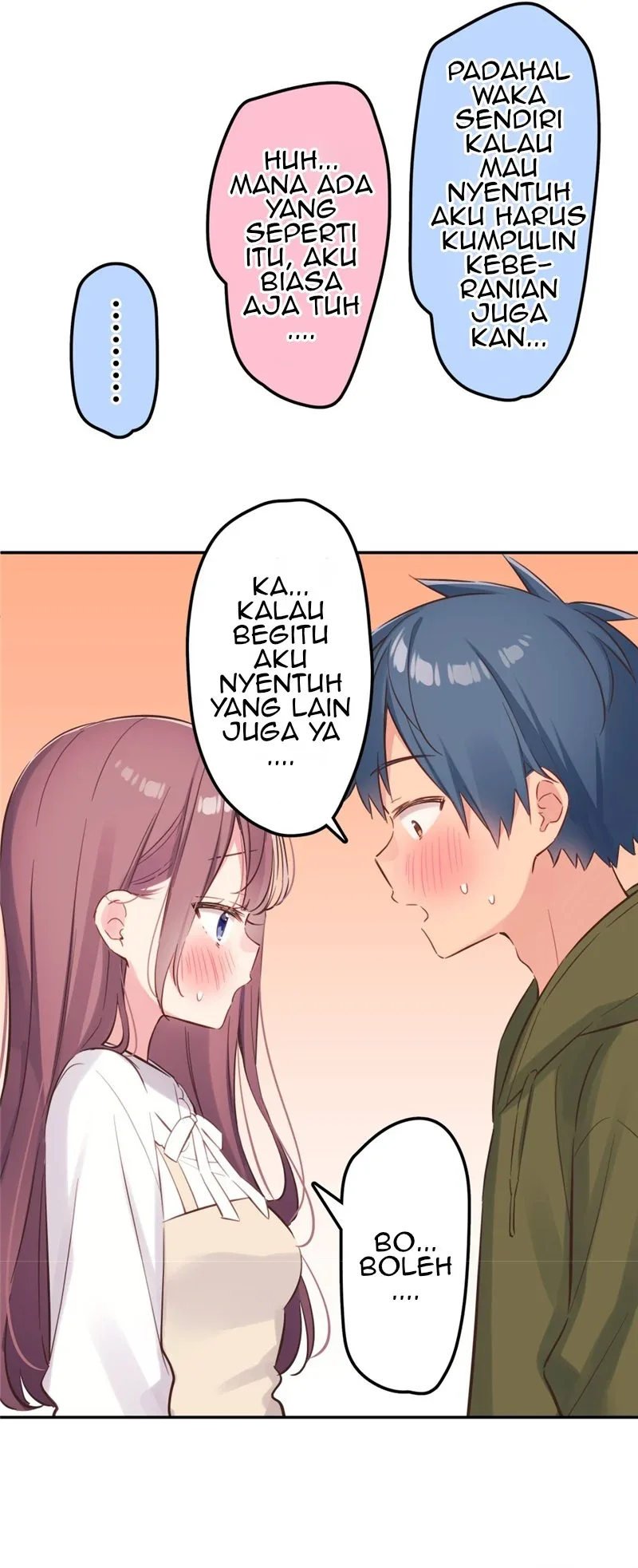 Halaman 36 — Waka-chan Is Flirty Again Chapter 155