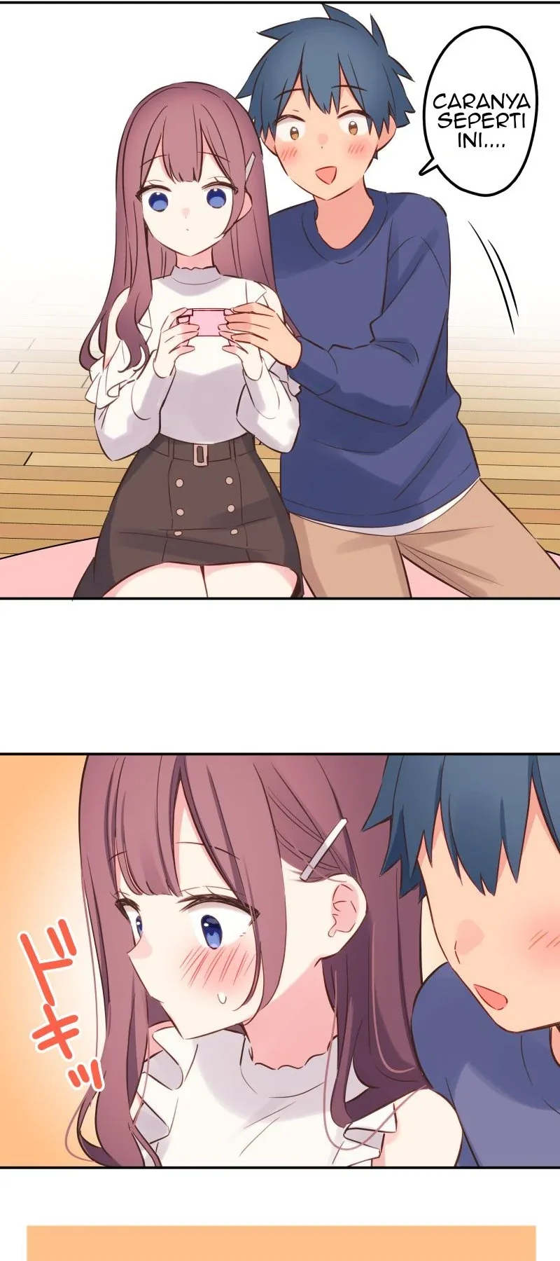 Halaman 63 — Waka-chan Is Flirty Again Chapter 155