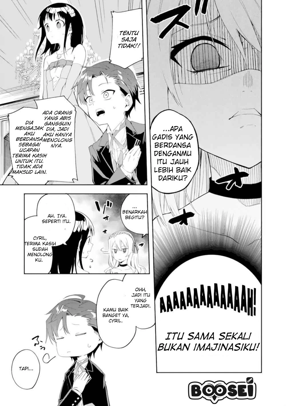 Halaman 13 — Akuyaku Reijou no Shitsuji-sama: Hametsu Flag wa Ore ga Tsubusasete Itadakimasu Chapter 1.2
