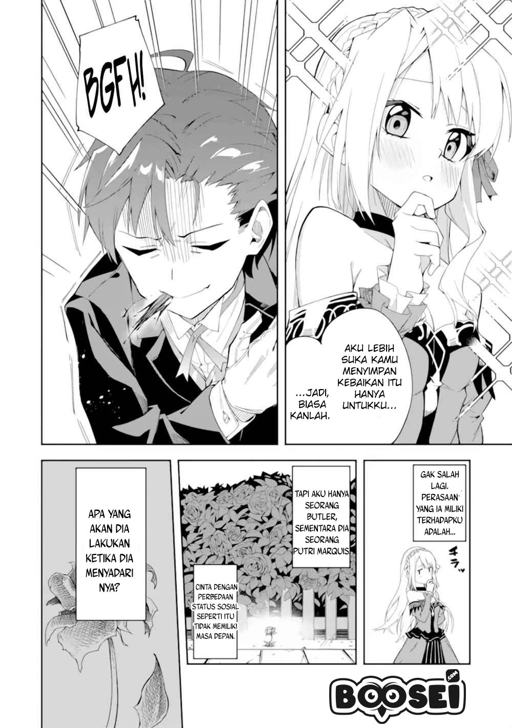 Halaman 14 — Akuyaku Reijou no Shitsuji-sama: Hametsu Flag wa Ore ga Tsubusasete Itadakimasu Chapter 1.2