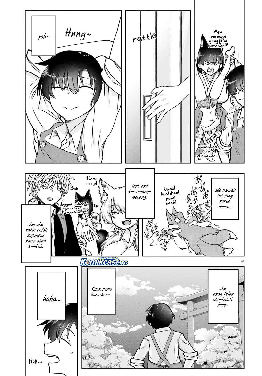 Halaman 6 — Okitsune Gal no Katabami-san Chapter 21