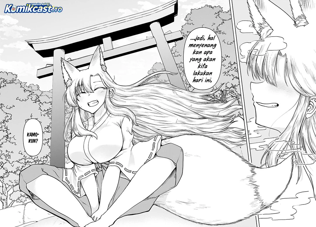 Halaman 9 — Okitsune Gal no Katabami-san Chapter 21