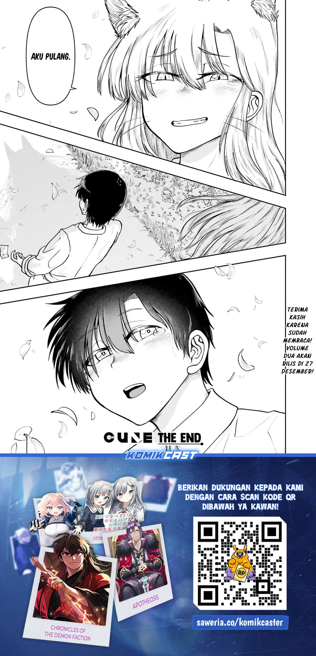 Halaman 10 — Okitsune Gal no Katabami-san Chapter 21
