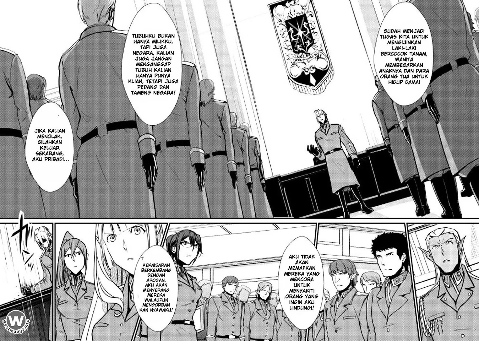 Halaman 22 — Shiro no Koukoku Monogatari Chapter 25