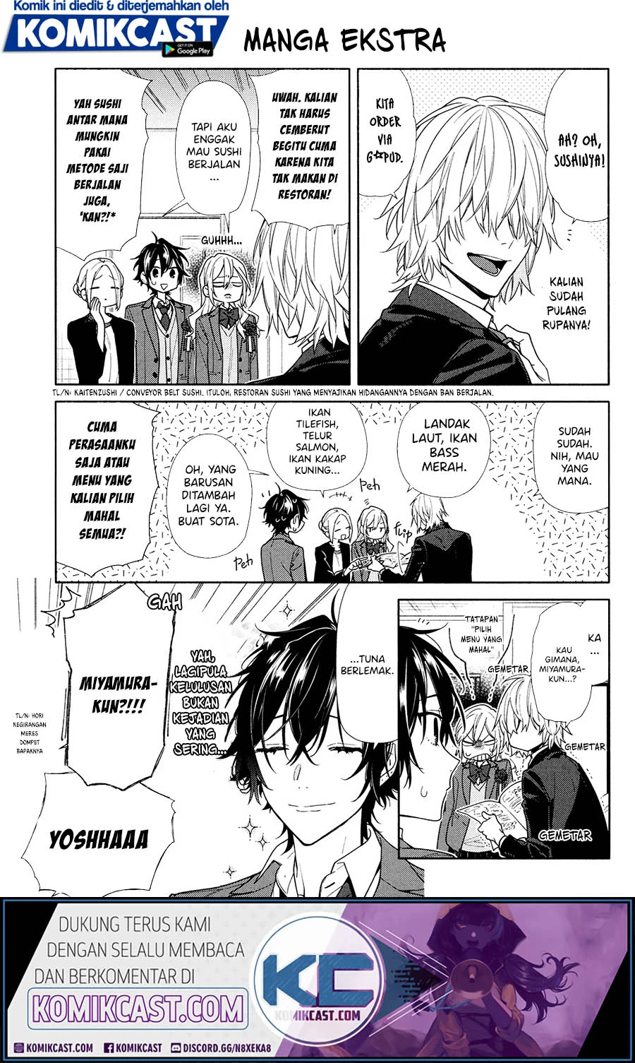Halaman 6 — Horimiya Chapter 122.5