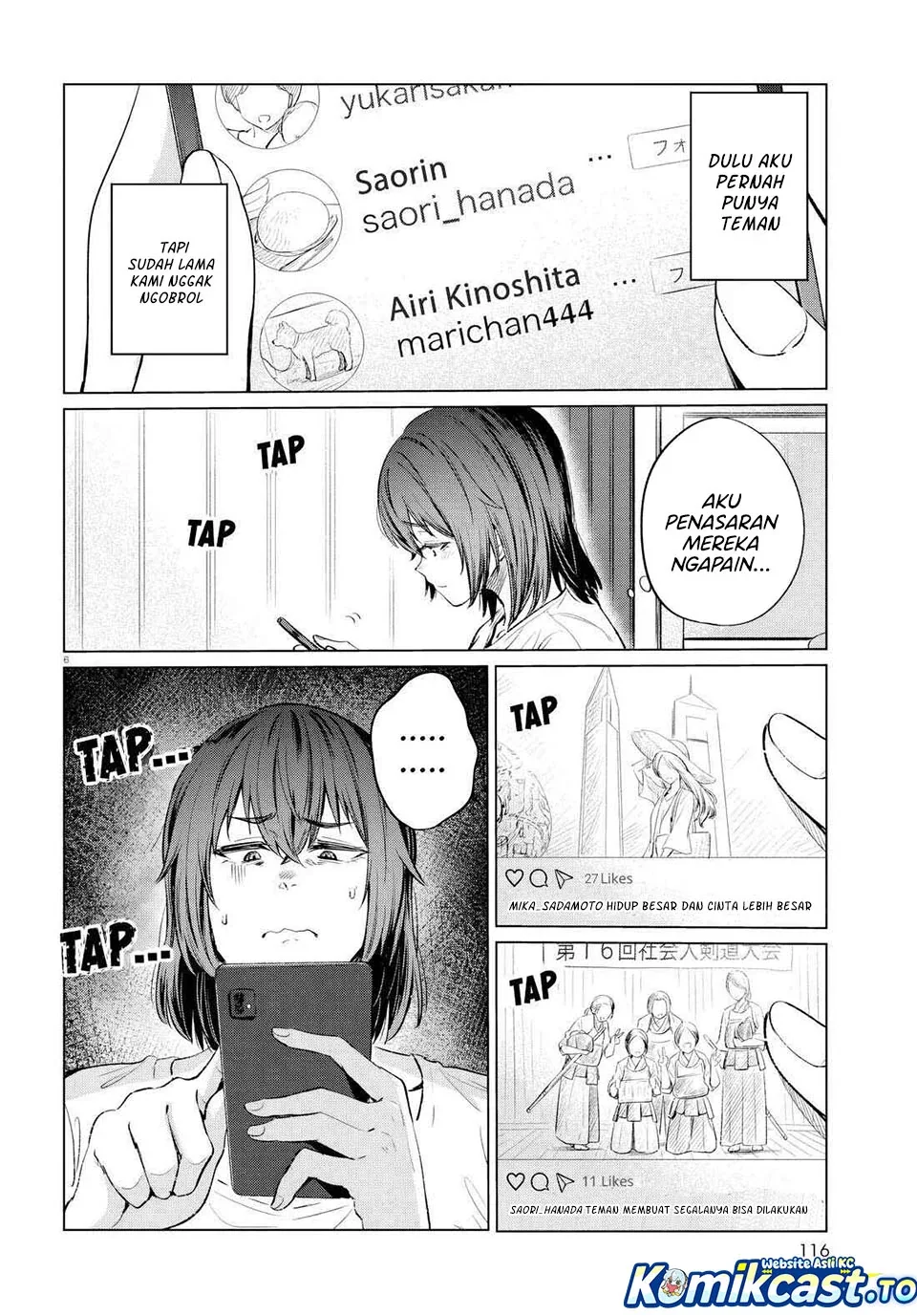 Halaman 7 — Genkai Dokushin Joshi (26) Gohan Chapter 13