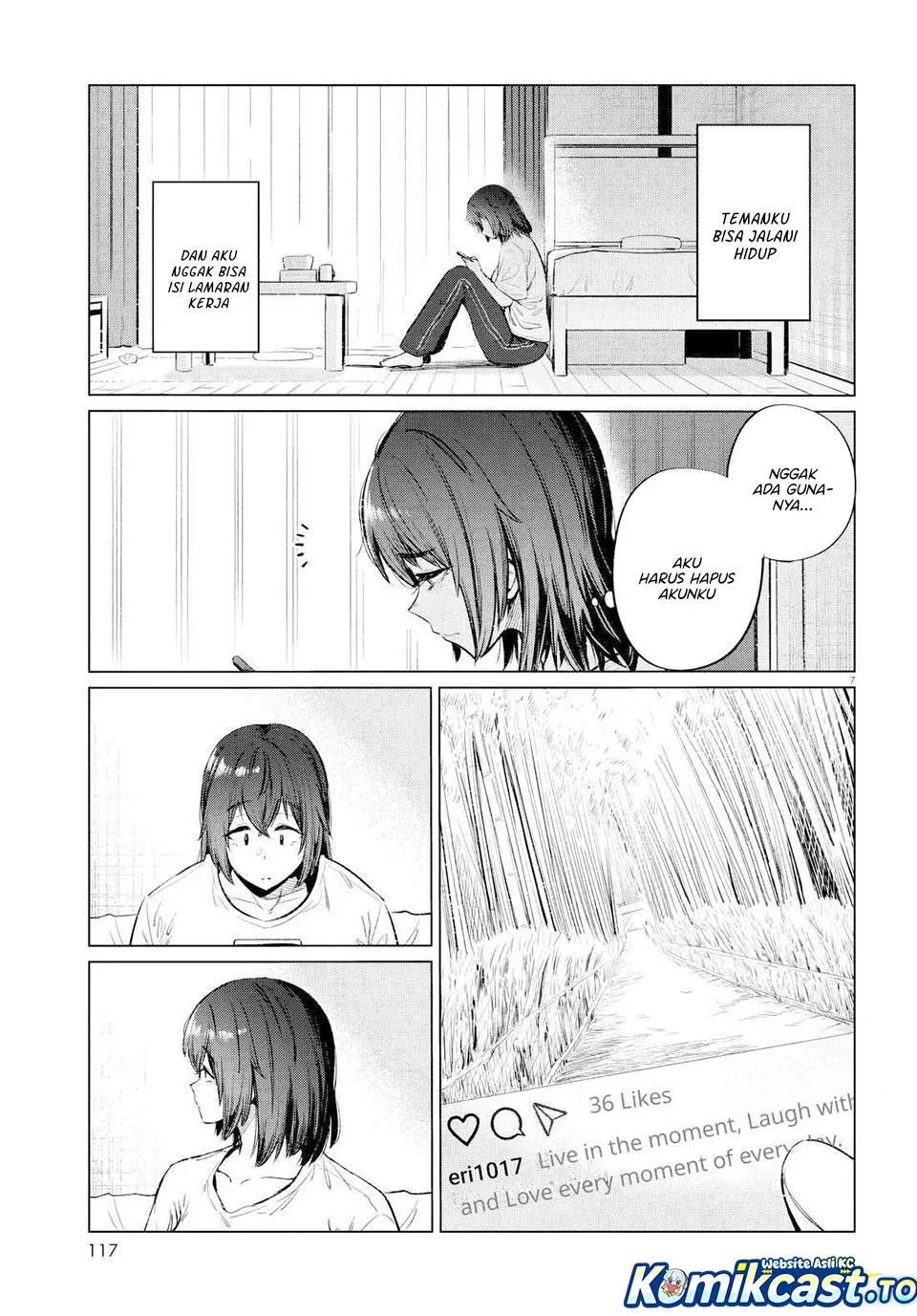 Halaman 8 — Genkai Dokushin Joshi (26) Gohan Chapter 13