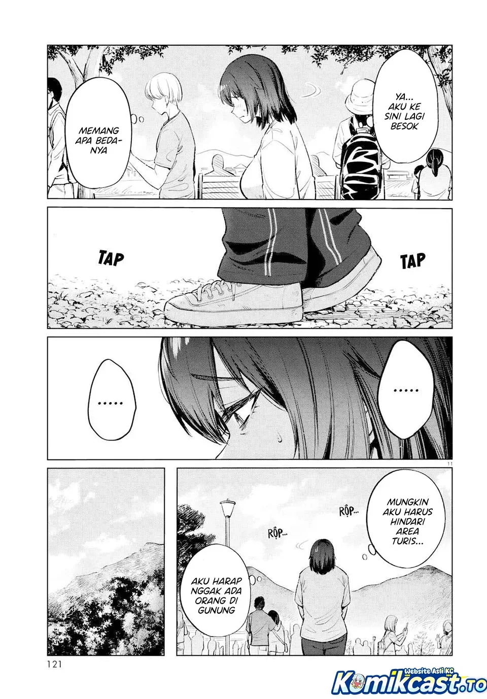 Halaman 12 — Genkai Dokushin Joshi (26) Gohan Chapter 13
