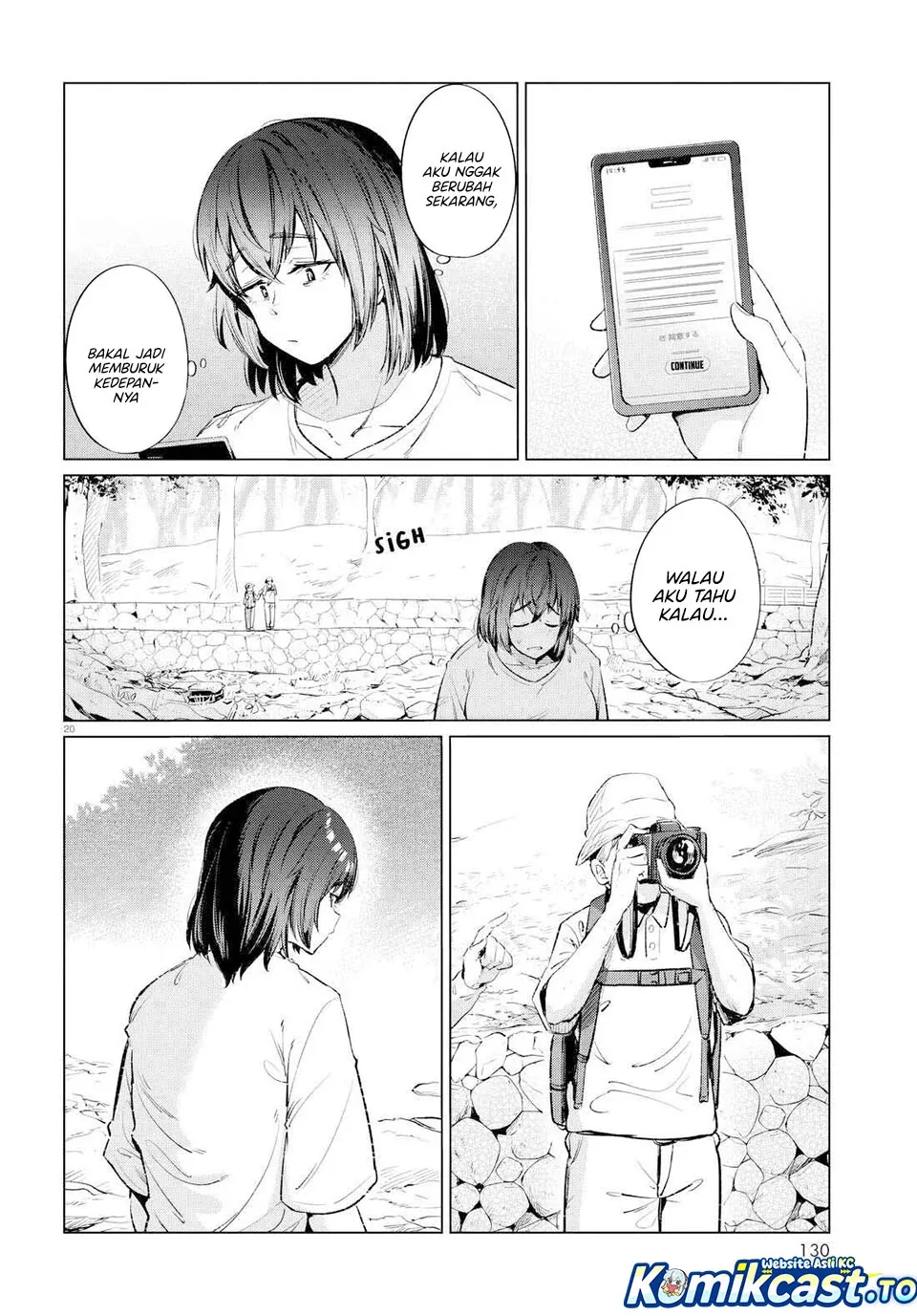 Halaman 20 — Genkai Dokushin Joshi (26) Gohan Chapter 13