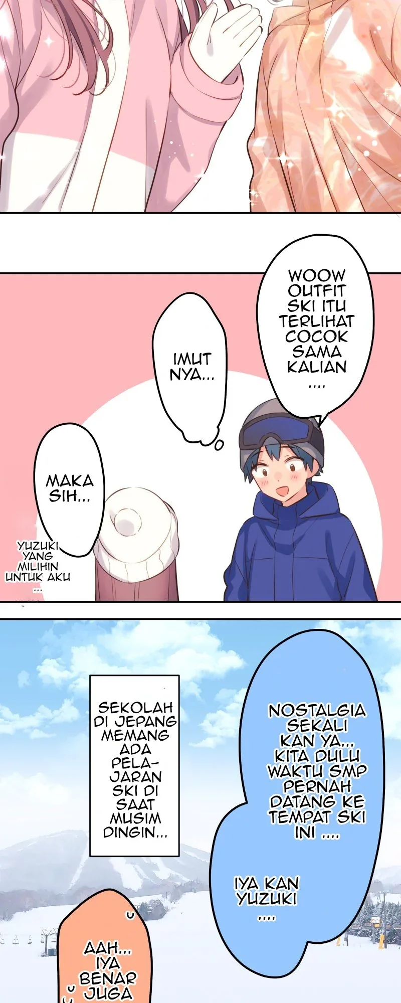 Halaman 4 — Waka-chan Is Flirty Again Chapter 126