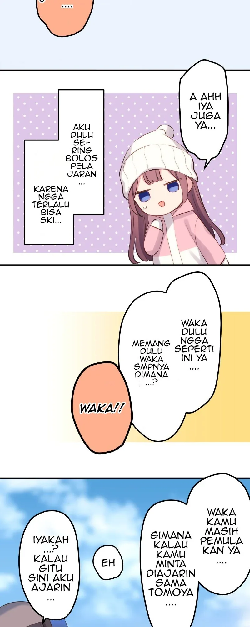 Halaman 5 — Waka-chan Is Flirty Again Chapter 126