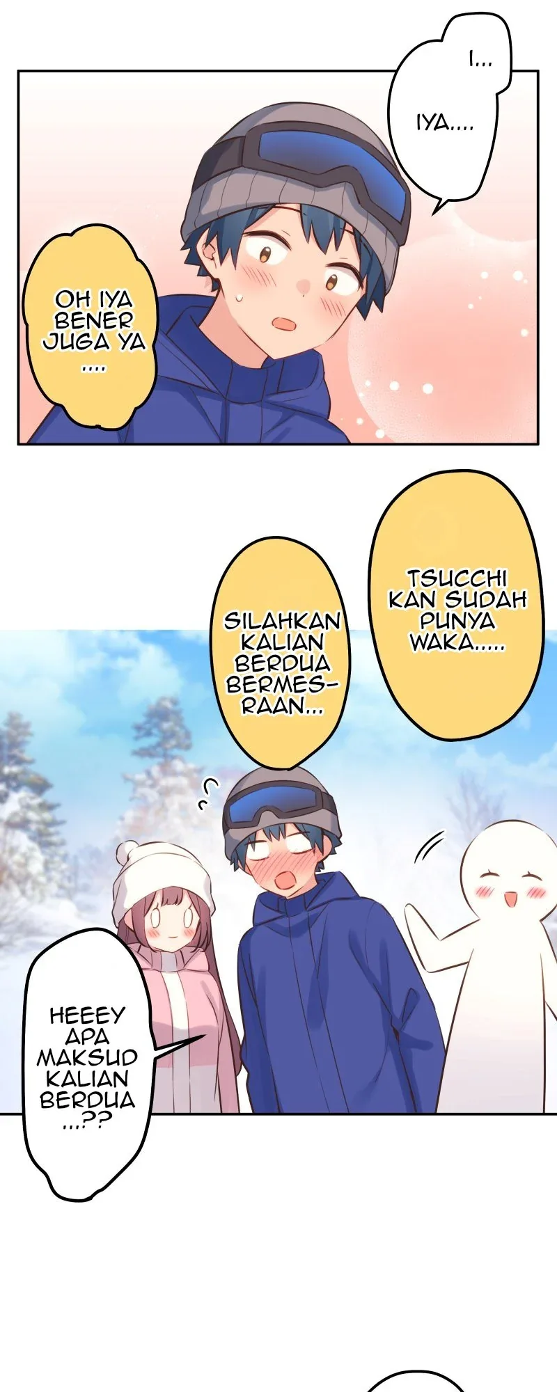 Halaman 11 — Waka-chan Is Flirty Again Chapter 126