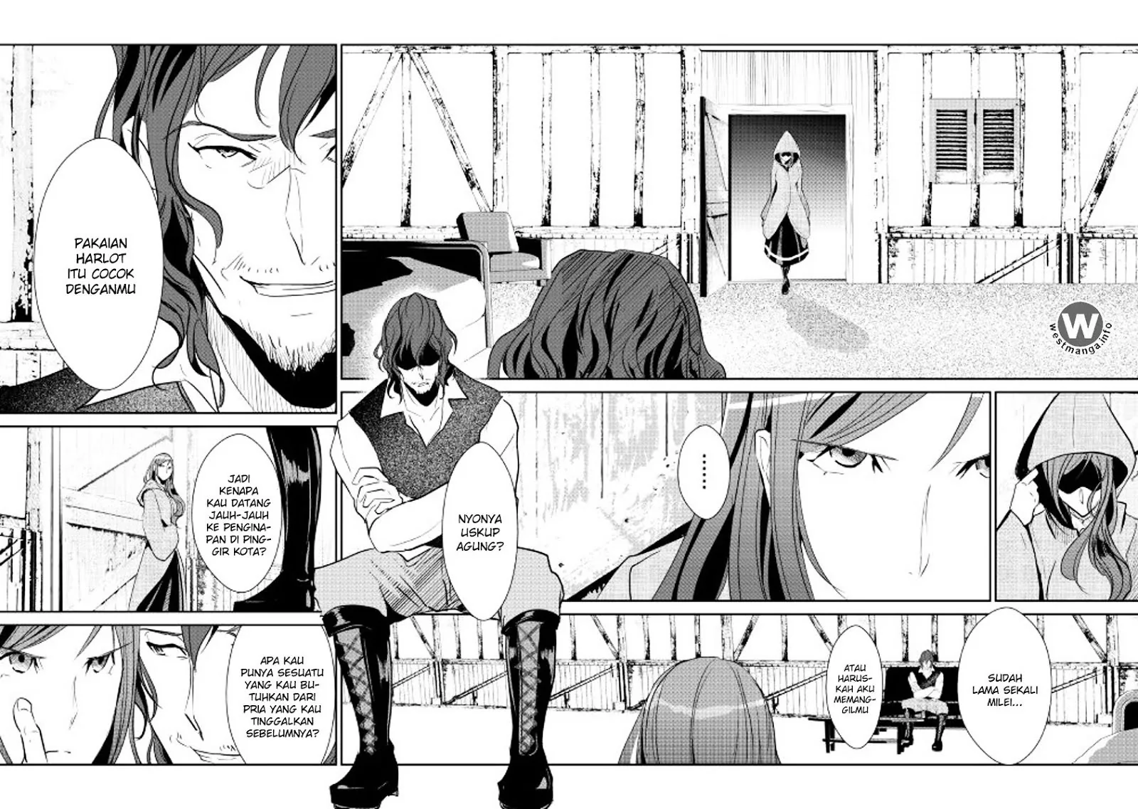 Halaman 4 — Shiro no Koukoku Monogatari Chapter 43