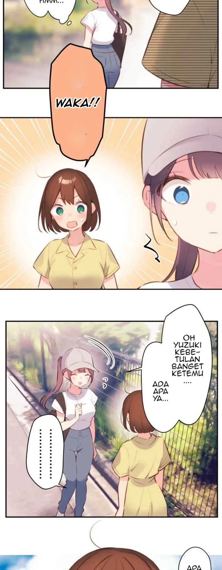 Halaman 5 — Waka-chan Is Flirty Again Chapter 74