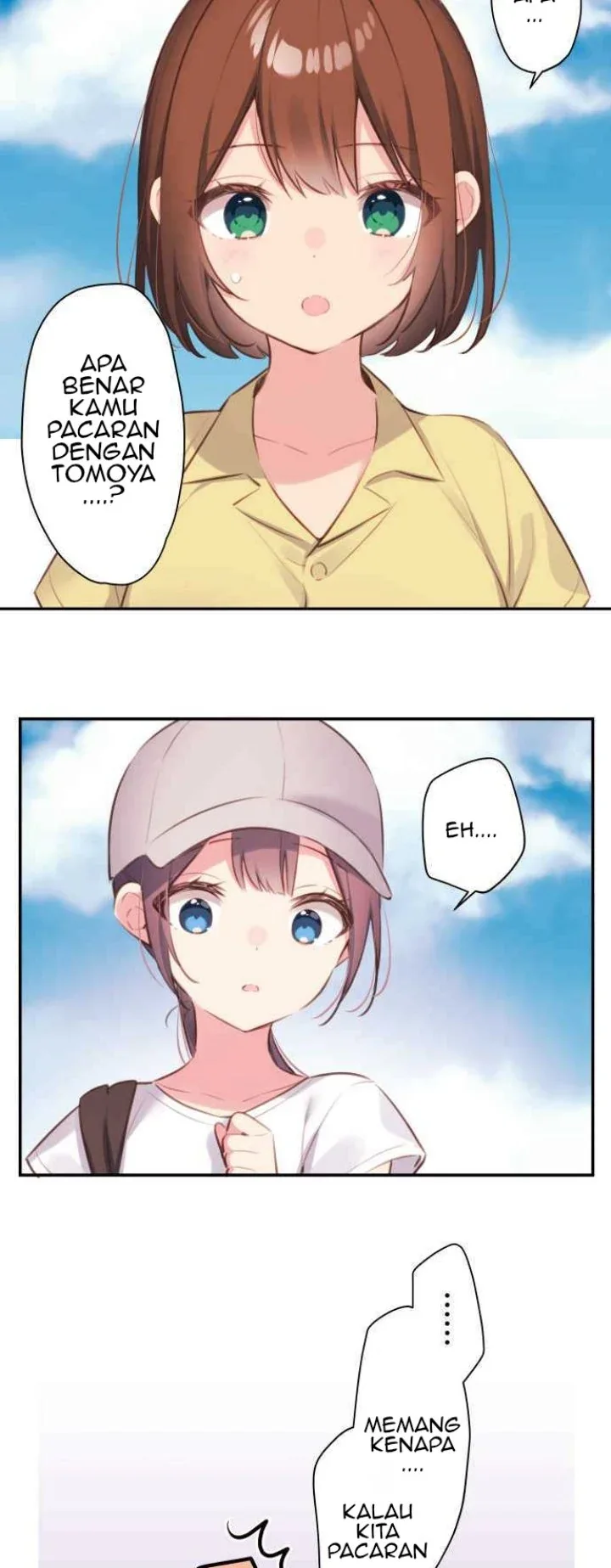 Halaman 6 — Waka-chan Is Flirty Again Chapter 74