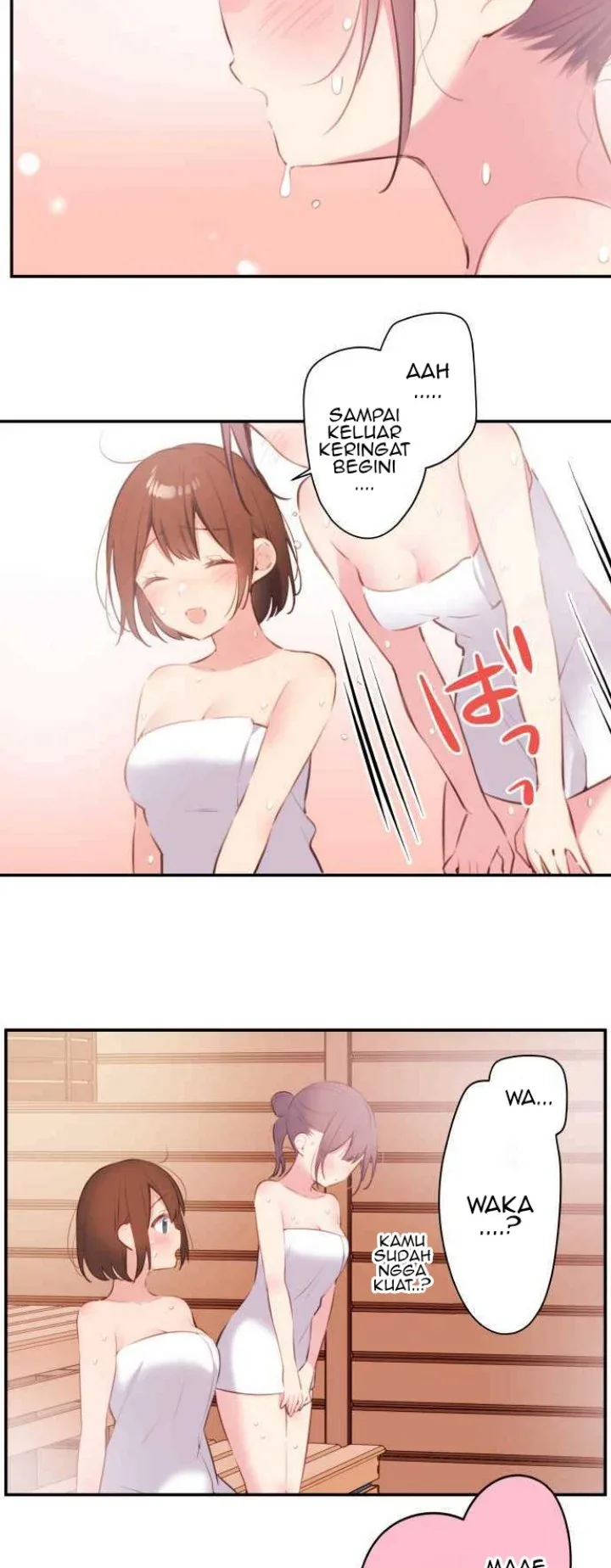 Halaman 34 — Waka-chan Is Flirty Again Chapter 74