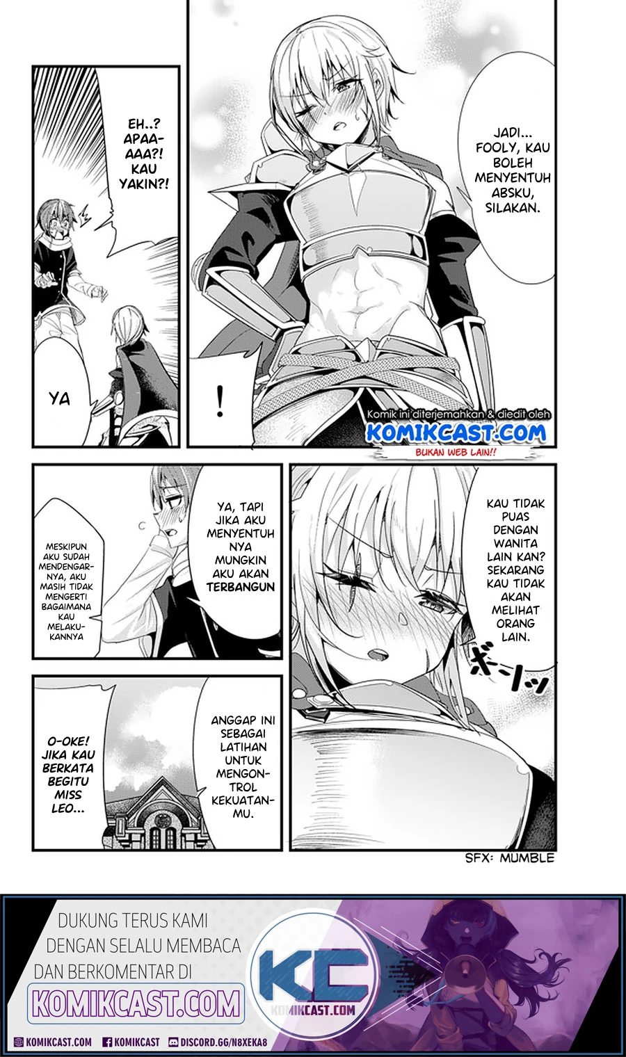 Halaman 3 — Imamade Ichido mo Onnaatsukai sareta Koto ga Nai Onna Kishi wo Onnaatsukai suru Manga Chapter 114