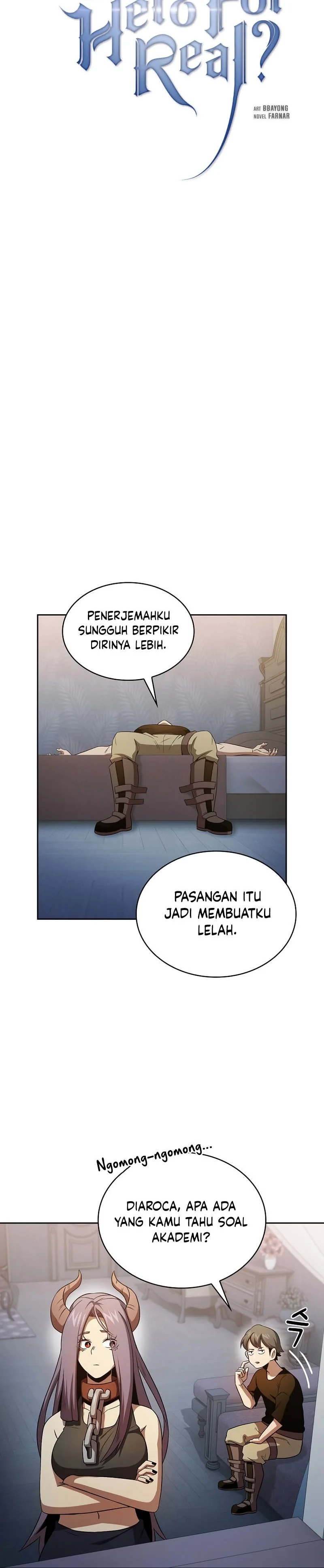 Halaman 10 — Is This Hero for Real? Chapter 61