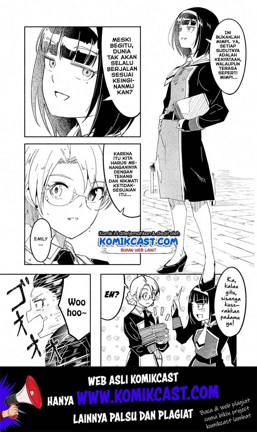 Halaman 4 — Bouken ni, Tsuitekonaide Okaasan!: Chouka Hogo na Saikyou Dragon ni Sodaterareta Musuko, Hahaoya Douhan de Boukensha ni Naru Chapter 12.1