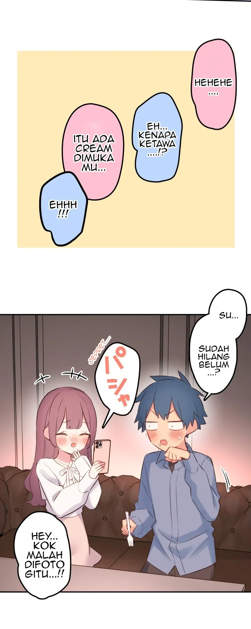 Halaman 14 — Waka-chan Is Flirty Again Chapter 162