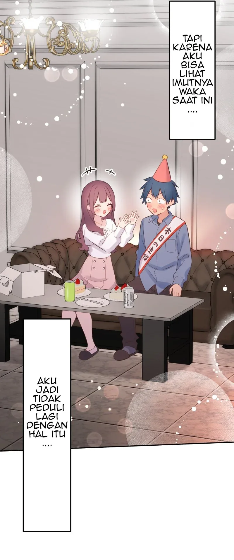 Halaman 17 — Waka-chan Is Flirty Again Chapter 162