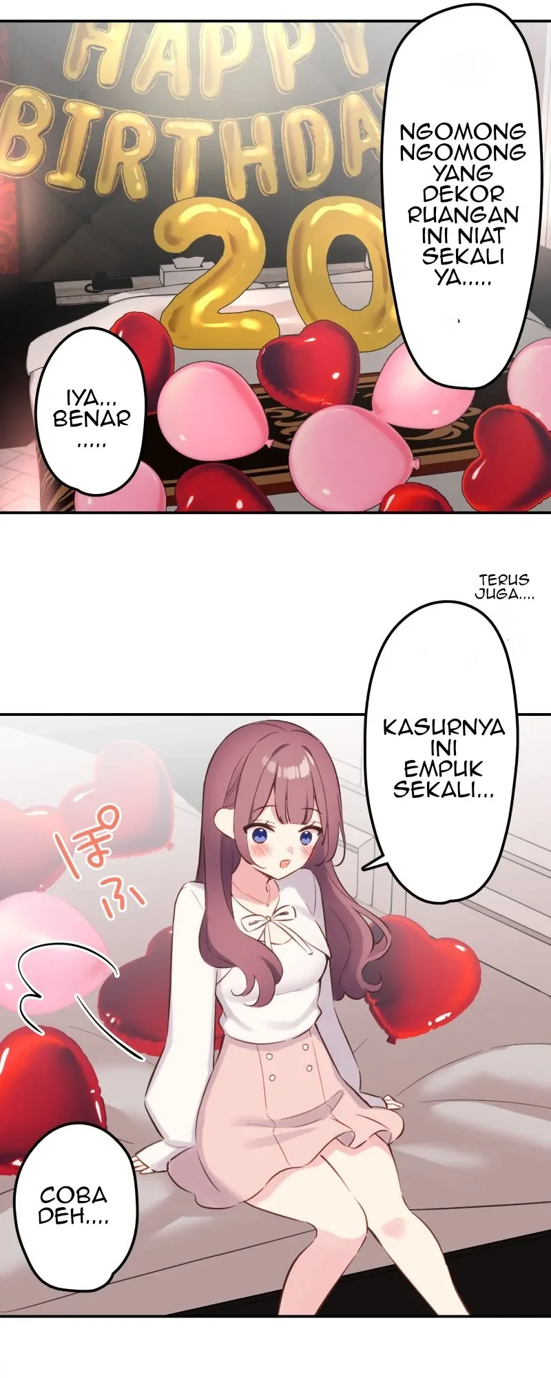 Halaman 18 — Waka-chan Is Flirty Again Chapter 162