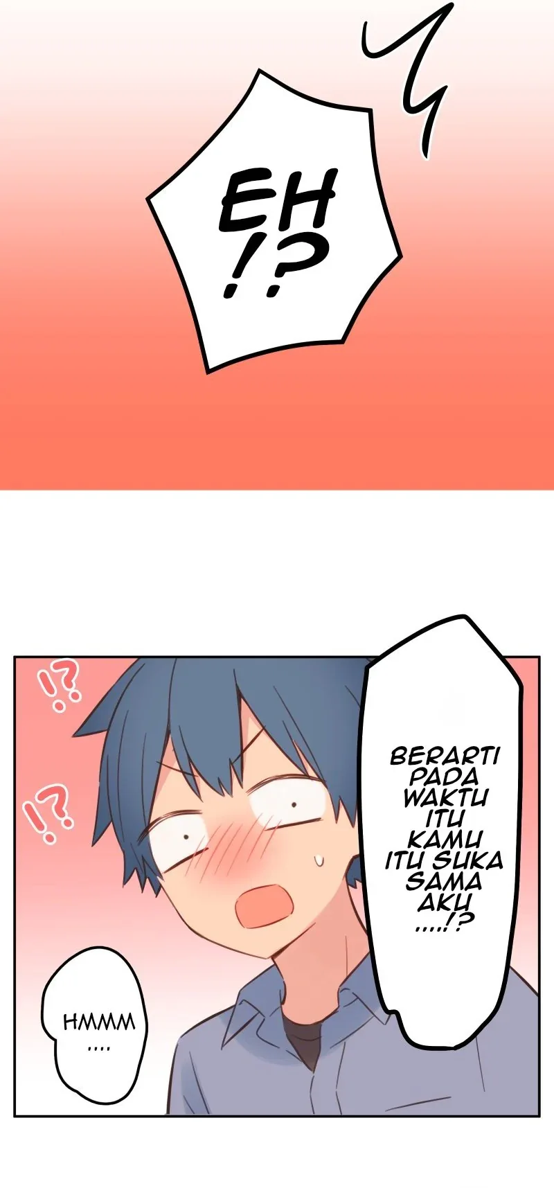 Halaman 37 — Waka-chan Is Flirty Again Chapter 162
