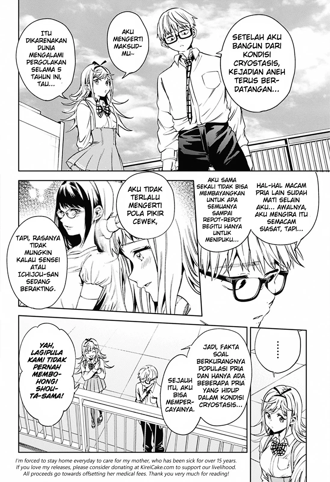 Halaman 7 — Shuumatsu no Harem Chapter 19