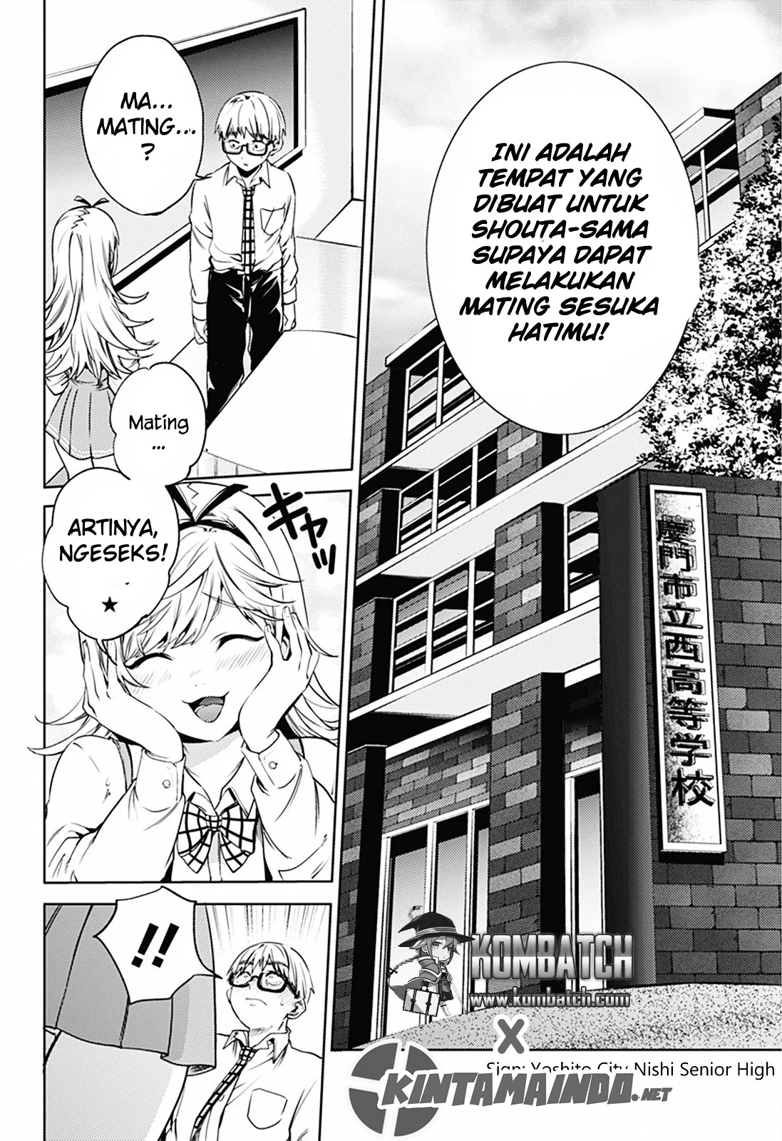 Halaman 13 — Shuumatsu no Harem Chapter 19