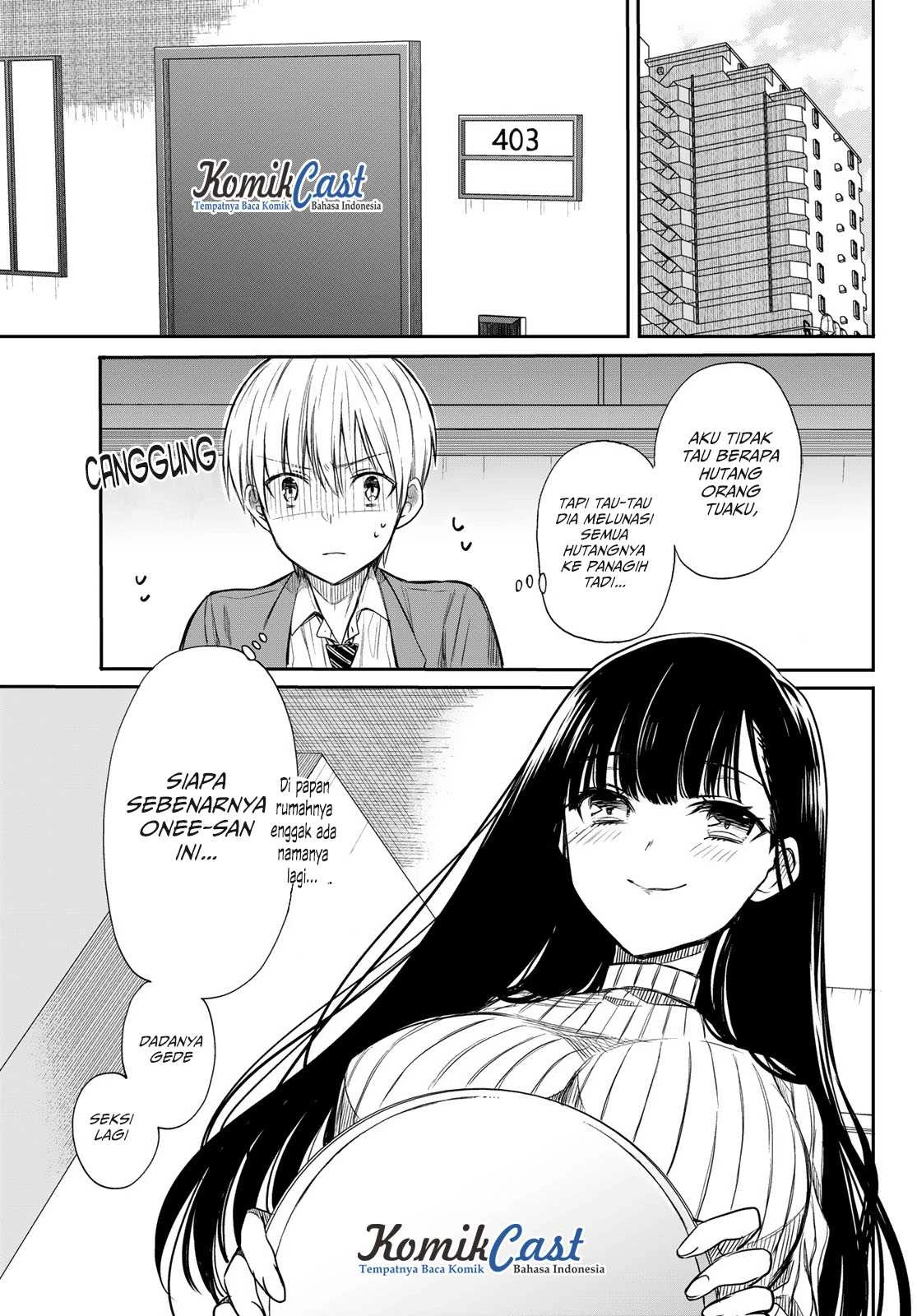 Halaman 3 — Danshi Koukousei wo Yashinaitai Oneesan no Hanashi Chapter 1