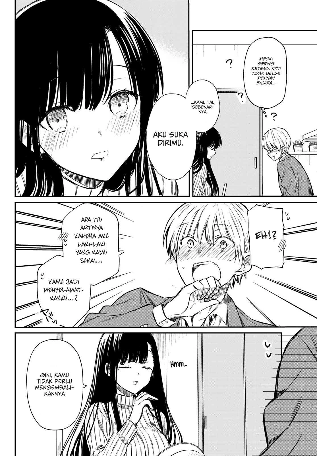 Halaman 4 — Danshi Koukousei wo Yashinaitai Oneesan no Hanashi Chapter 1