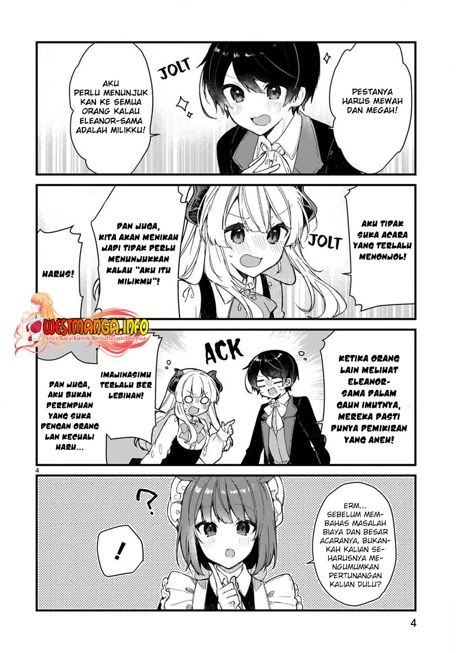 Halaman 4 — Maou-sama to Kekkon shitai Chapter 16