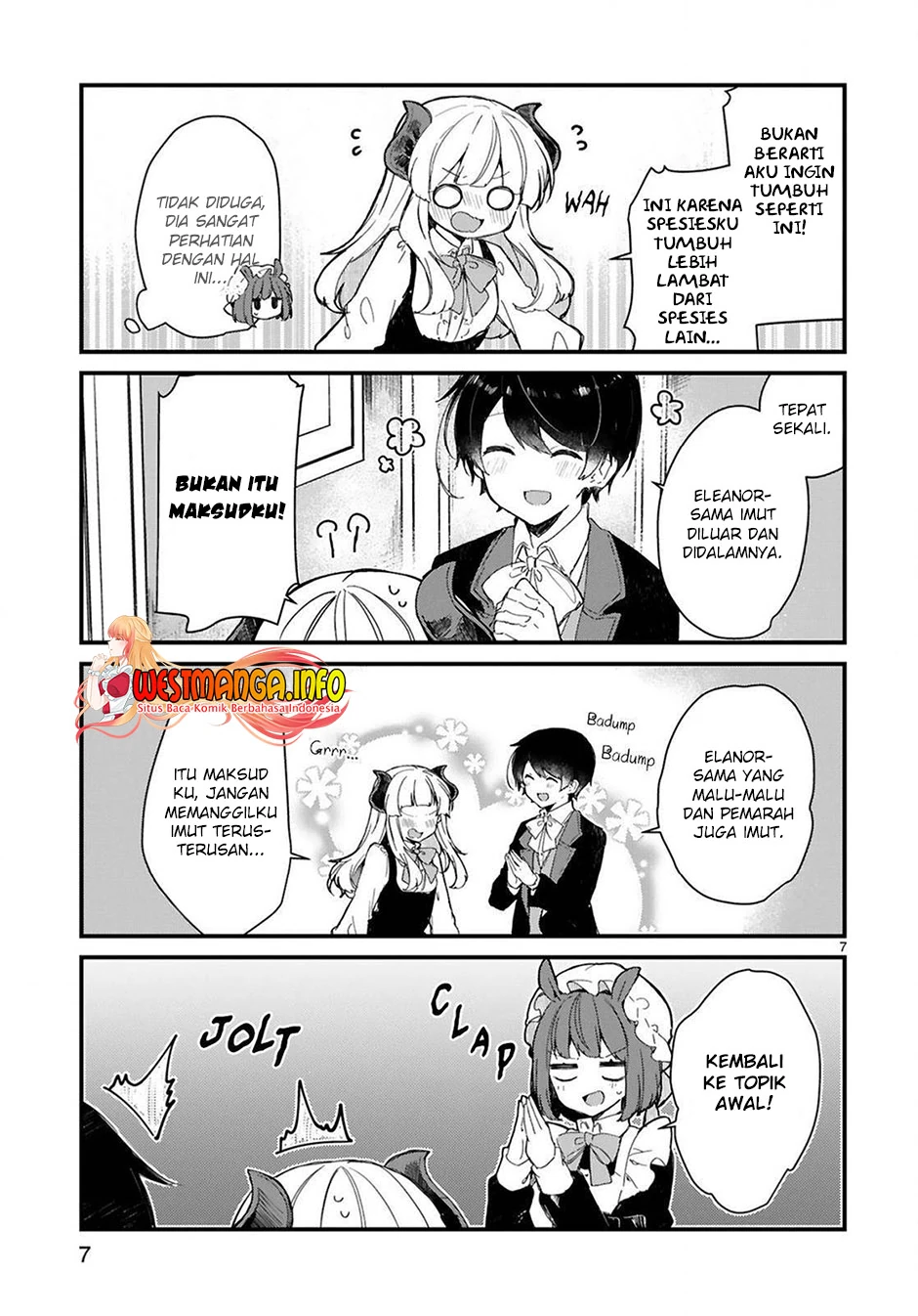 Halaman 7 — Maou-sama to Kekkon shitai Chapter 16