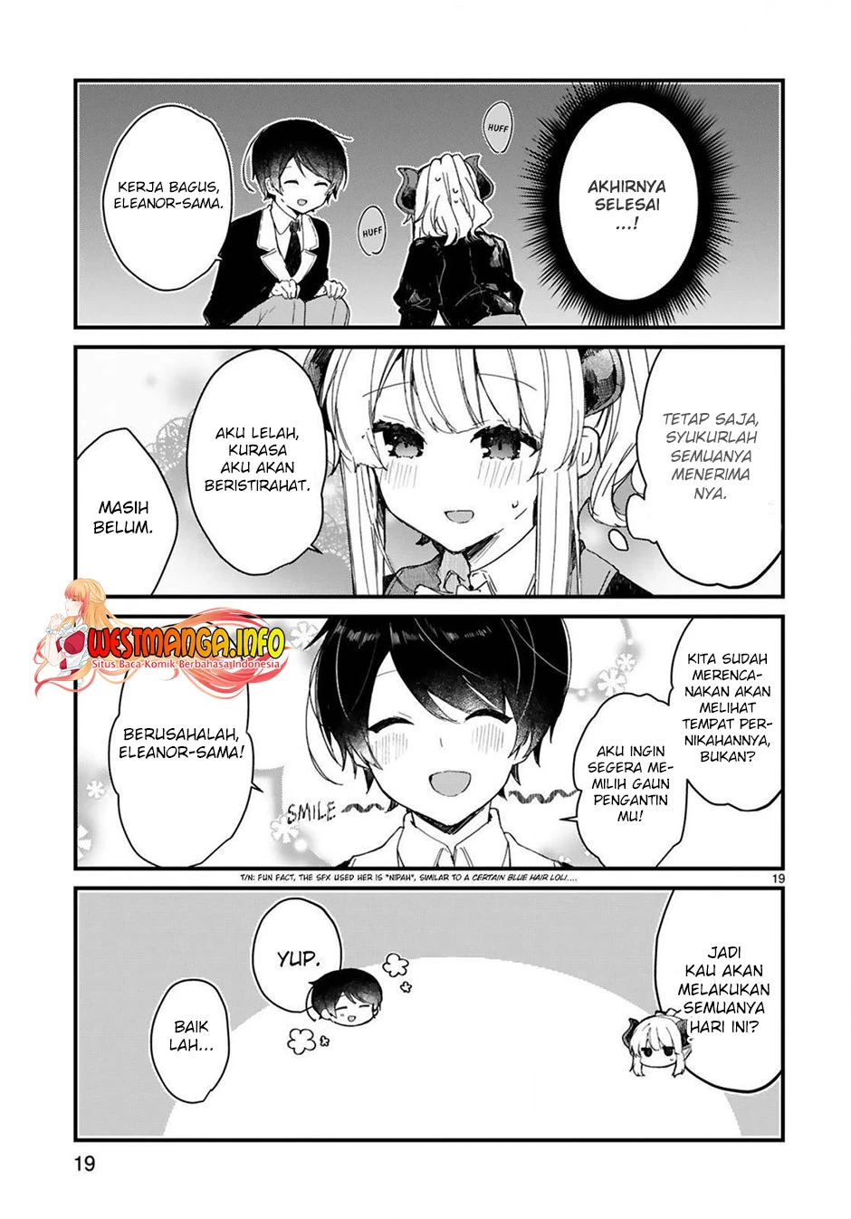 Halaman 20 — Maou-sama to Kekkon shitai Chapter 16