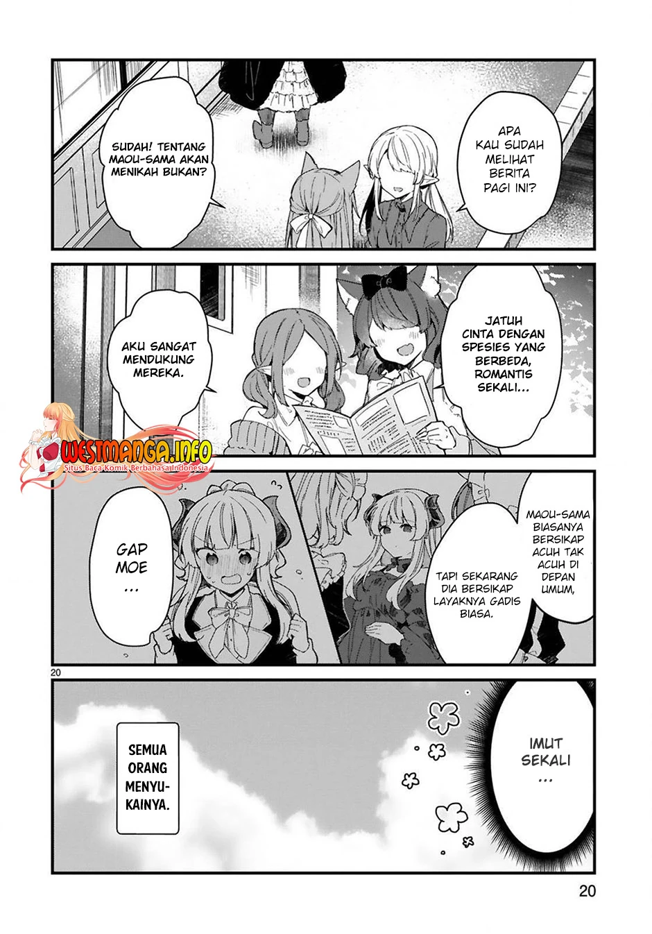 Halaman 21 — Maou-sama to Kekkon shitai Chapter 16