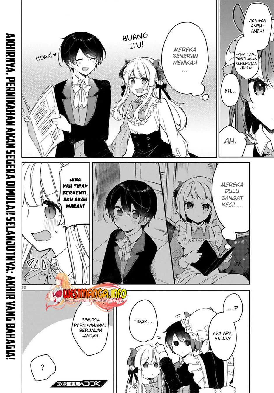 Halaman 23 — Maou-sama to Kekkon shitai Chapter 16