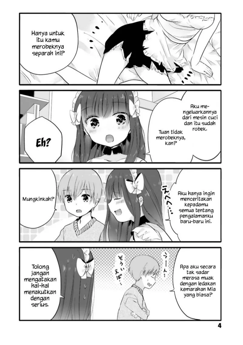 Halaman 4 — Uchi no Hentai Maid ni Osowareteru Chapter 57