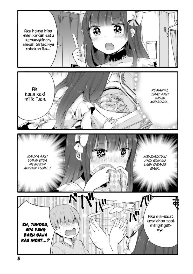 Halaman 5 — Uchi no Hentai Maid ni Osowareteru Chapter 57