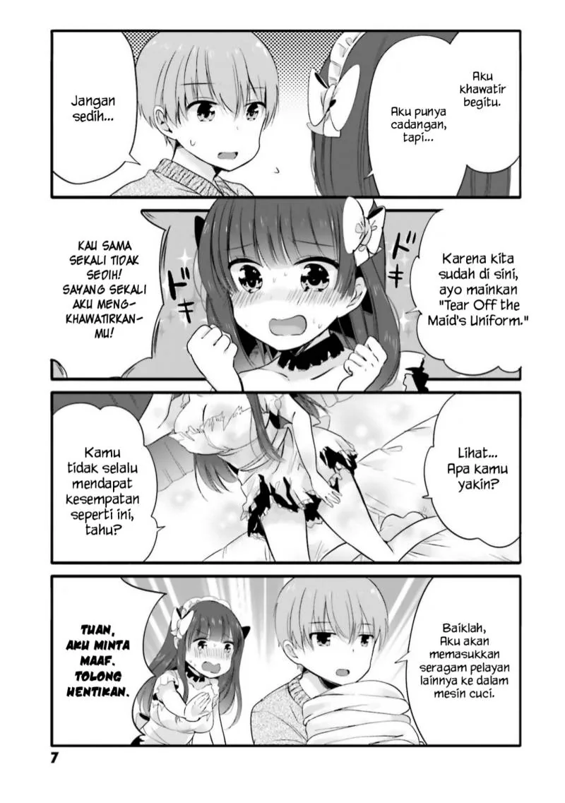 Halaman 7 — Uchi no Hentai Maid ni Osowareteru Chapter 57