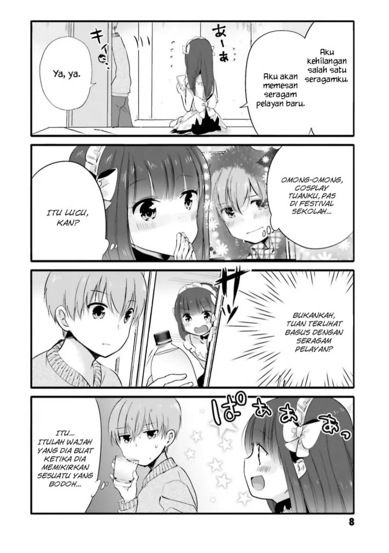 Halaman 8 — Uchi no Hentai Maid ni Osowareteru Chapter 57