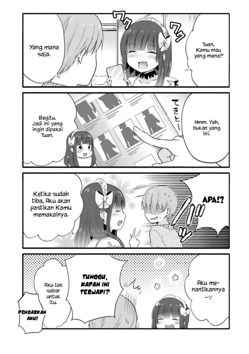 Halaman 9 — Uchi no Hentai Maid ni Osowareteru Chapter 57