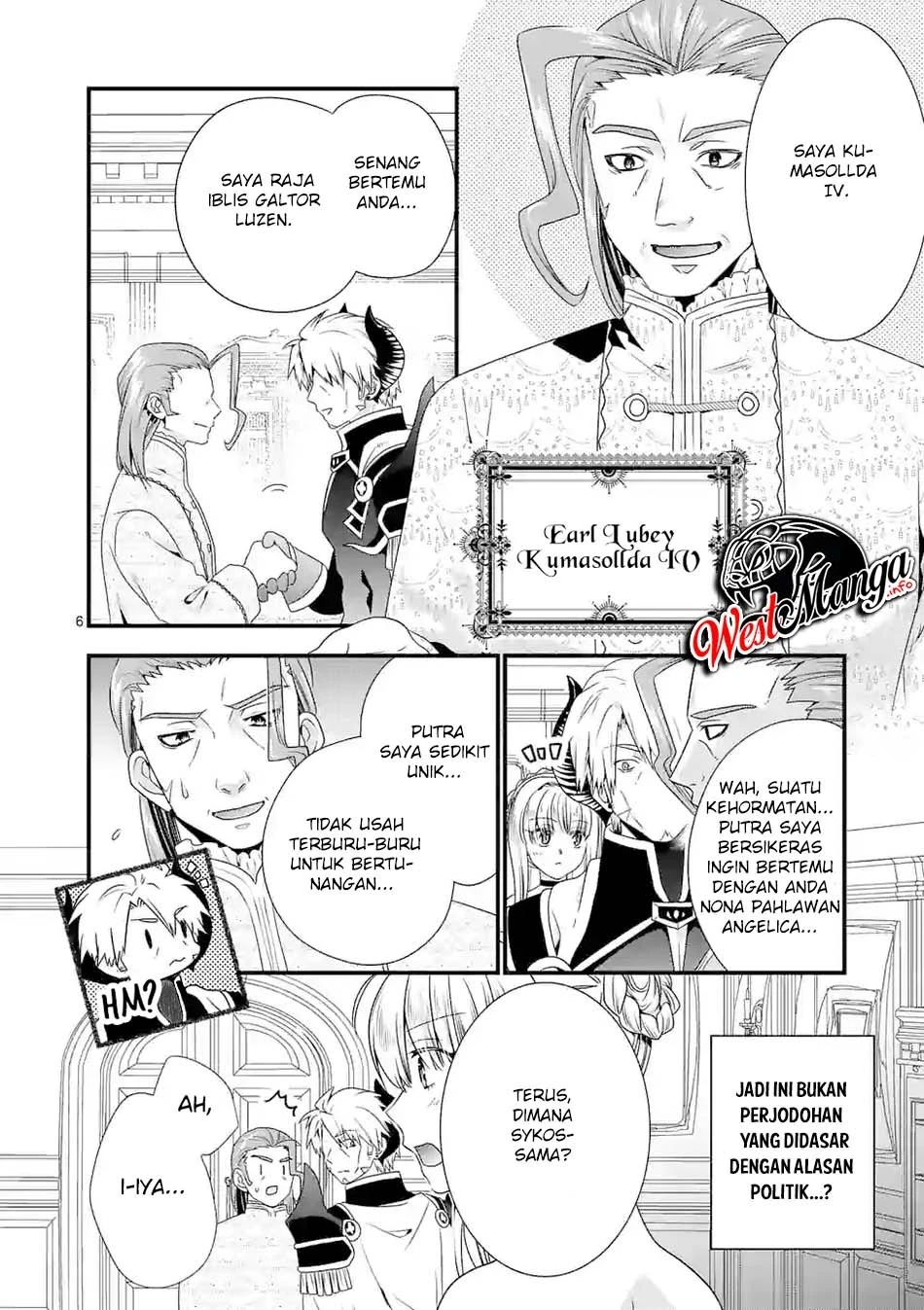 Halaman 6 — Maou desu. Onna Yuusha no Hahaoya to Saikon shita node, Onna Yuusha ga Giri no Musume ni Narimashita. @comic Chapter 39